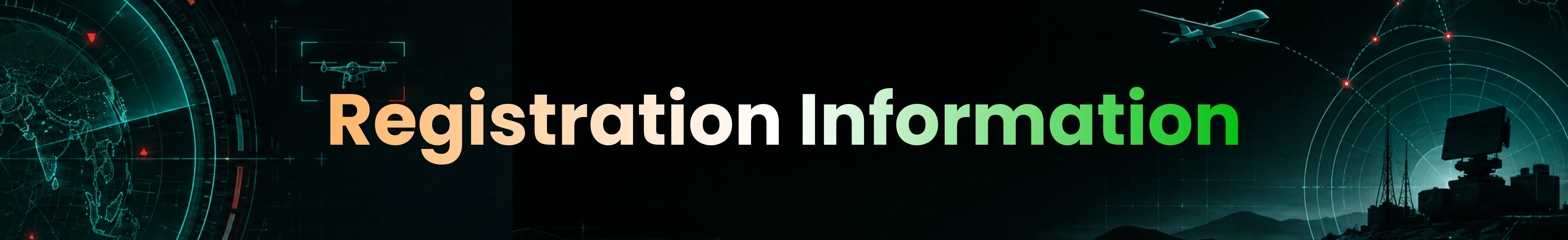 Registration Information – BDTS 2027