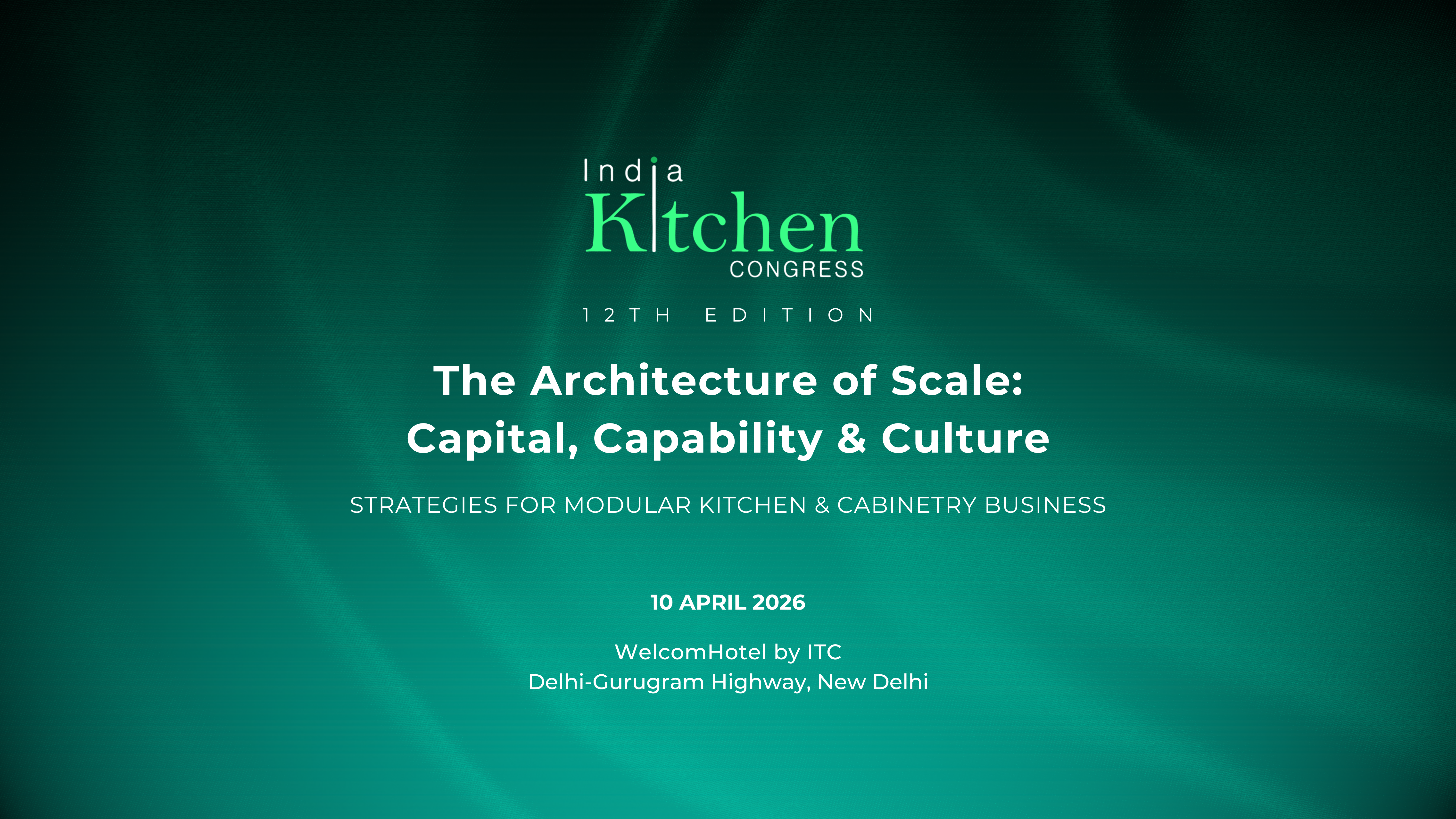 India Kitchen Congress 2026