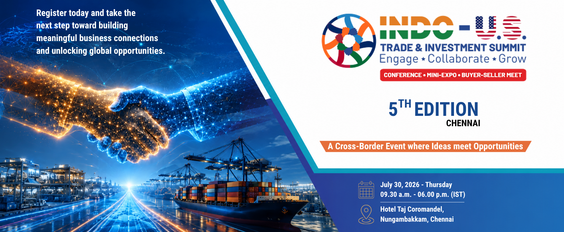 5th Edition : Indo-U.S Trade & Investment Summit